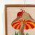 Mid 20th Century 1960’s Mushroom Needlepoint, Framed. For Sale - Image 5 of 7