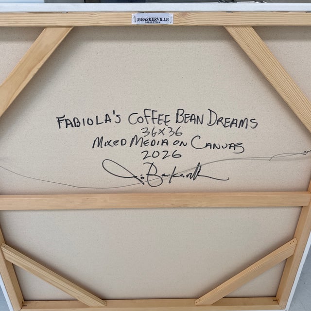 2020s Fabiola's Coffee Bean Dreams by Jo Baskerville For Sale - Image 5 of 6