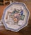 Enhance a kitchen wall or breakfast room with this large hand-painted faience tray from Brittany, crafted by the famed HB...
