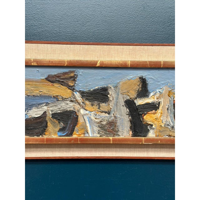 Calle Johansson, Bird Movement, 1959, Oil Painting on Panel, Framed For Sale - Image 6 of 13