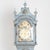 Early 19th Century Early 19th Century Swedish Blue Painted Pine Grandfather Clock For Sale - Image 5 of 14
