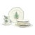 1990s Nikko “Christmastime” 10-Piece Ceramic New Dinnerware Set For Sale