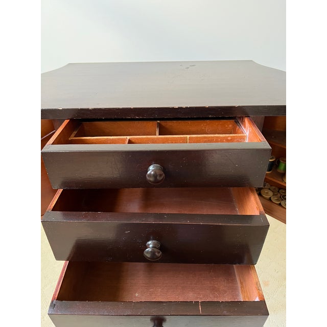 19th Century Table for Sewing Accessories For Sale In Philadelphia - Image 6 of 7