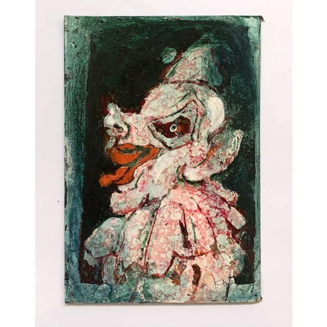Andrzej Kreutz-Majewski, The Head, 1996, Oil and Mixed Media on Paper For Sale - Image 3 of 7