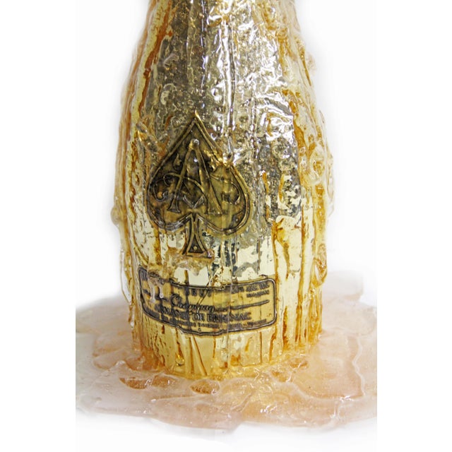 Ace of Spades Brut Champagne Bottle Decor Chairish