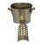 French Country Vintage Silverplate Wine Chiller, Cooler For Sale - Image 3 of 5