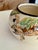 Cream Vintage Hand-Painted Cockatoo Tropical Ceramic Bowl or Cachepot For Sale - Image 8 of 10