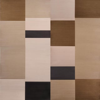 Sample - Schumacher Kaori Panel Set Wallcovering In Driftwood For Sale
