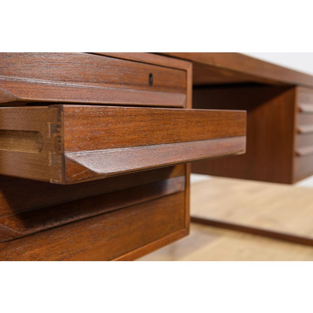 Model 70 Desk in Teak by Kai Kristiansen for Feldballes Møbelfabrik, Denmark, 1960s For Sale - Image 17 of 18