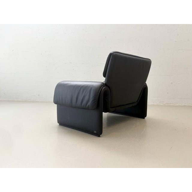 DS-2011 Chair in Black Leather from de Sede, Switzerland, 1980s For Sale - Image 11 of 16