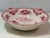 1930s Johnson Brothers Old Britain Castles Red Earthenware Serving Bowl 9" Crown Stamp For Sale - Image 5 of 9