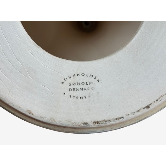 Green Noomi Backhausen, Table Lamp, Green Ceramic, Denmark, 1960s For Sale - Image 8 of 8