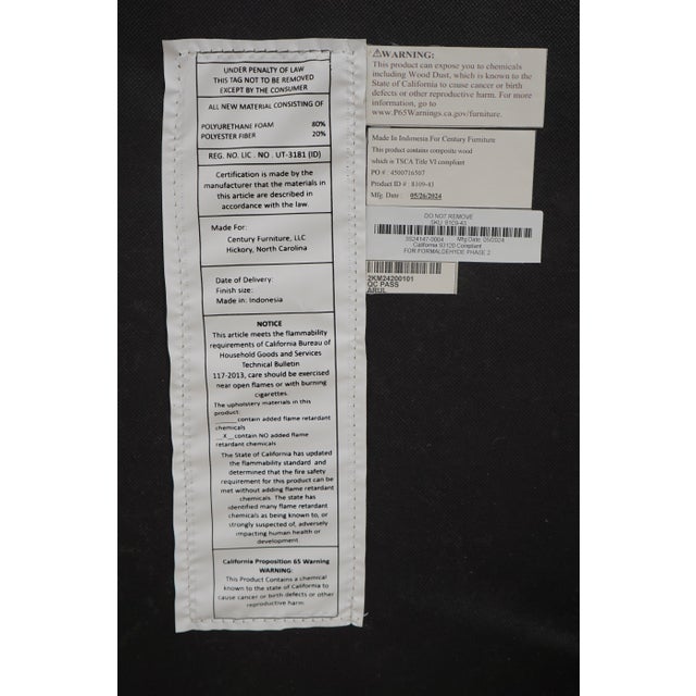 Pair Maitland Smith 8109-43 Swan Chairs For Sale - Image 12 of 12