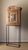 Antique Cabinet on Steel Stand, 1760 For Sale - Image 14 of 14