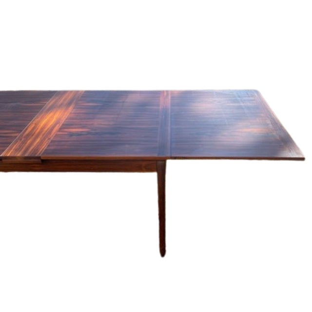 Skaraborgs Mid Century Modern (C1960) Swedish Rosewood Dining Table For Sale - Image 4 of 12