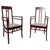 Wood Art Nouveau Chairs by Carlo Zen, Italy, 1900s, Set of 2 For Sale - Image 7 of 7