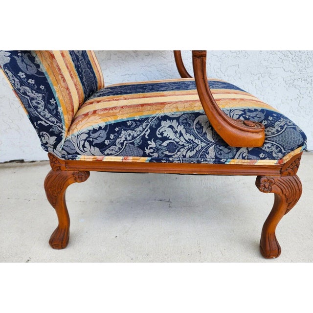 Vintage Armchair Italian Style by Andre Originals For Sale - Image 11 of 13