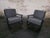 Mid-Century Modern Rocking Chairs with Arms, Set of 2 For Sale - Image 10 of 10