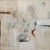 Abstract "Rue De Paris" Original Small Abstract Painting in Neutral Colors. For Sale - Image 3 of 5