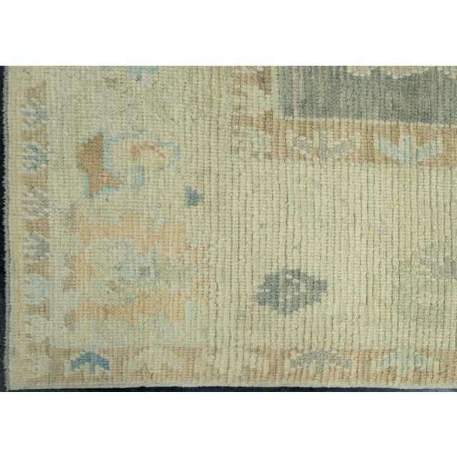 Turkish Oushak Rug 8'7" x 11'6" #18638 For Sale - Image 4 of 8