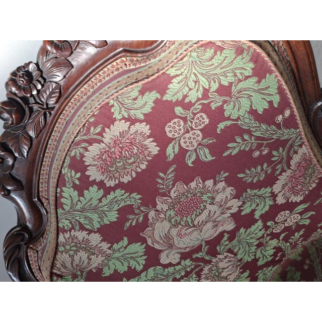 Vintage Armchairs in Cherry Wood, 1960s, Set of 2 For Sale - Image 12 of 13