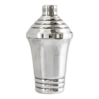 1920s French Art Deco Cocktail Shaker For Sale