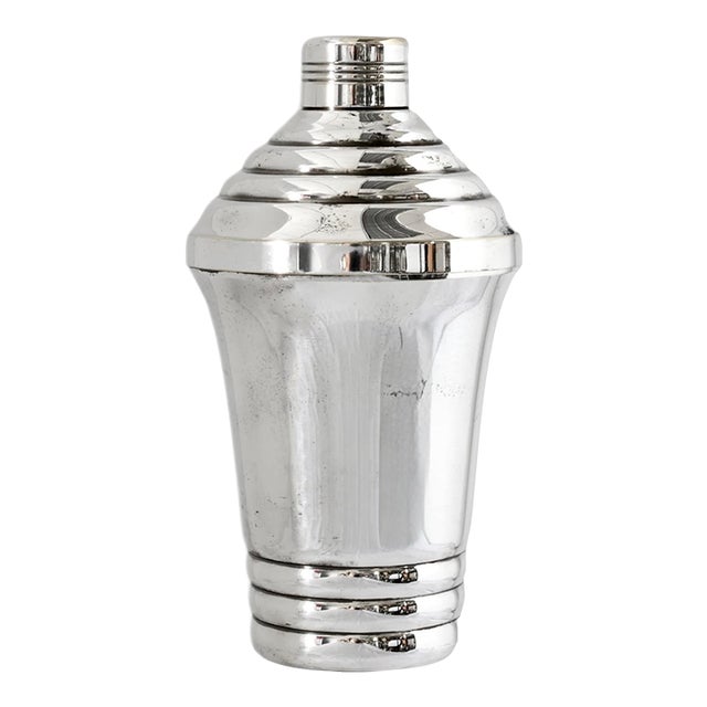 1920s French Art Deco Cocktail Shaker For Sale