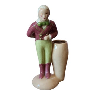 Vintage Mid Century Modern Kim Ward Ceramic Planter Figurine, C1950s For Sale