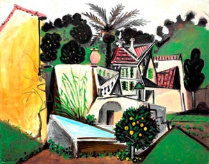 Pablo Picasso La Villa Au Palmier Giclee Numbered Edition