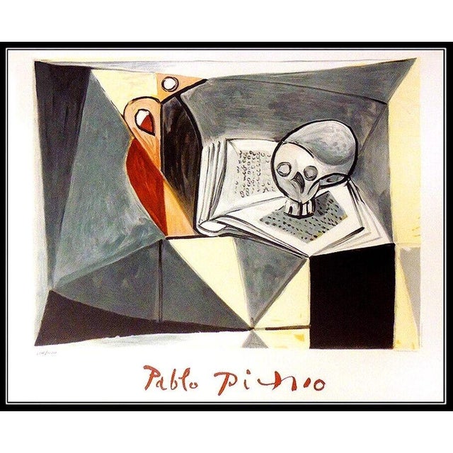 Modern Mid 20th Century Tete de Mort et Livre, Pablo Picasso For Sale - Image 3 of 6