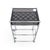 Metal Hifi Metal Record Cabinet in Glass by Fritz Haller for USM Haller For Sale - Image 7 of 9