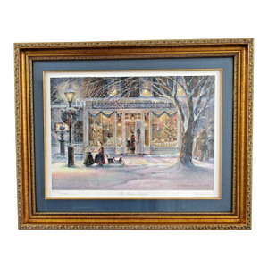 1990s Trisha Romance the Home Bakery Matted and Framed Numbered Print