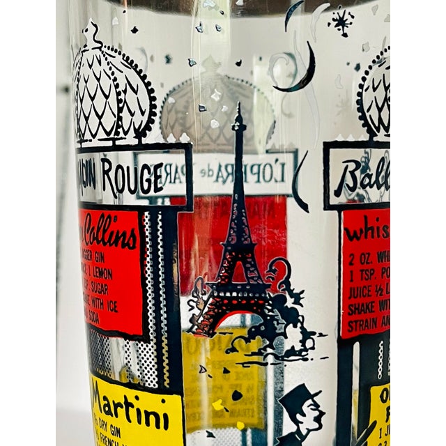 Mid-Century Modern Vintage Parisienne Cocktail Shaker For Sale - Image 3 of 12