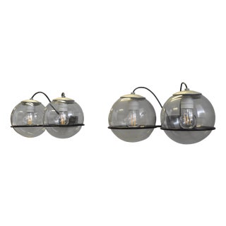 Model 238/2 Wall Lamps by Gino Sarfatti for Arteluce Italia, 1960s, Set of 2 For Sale