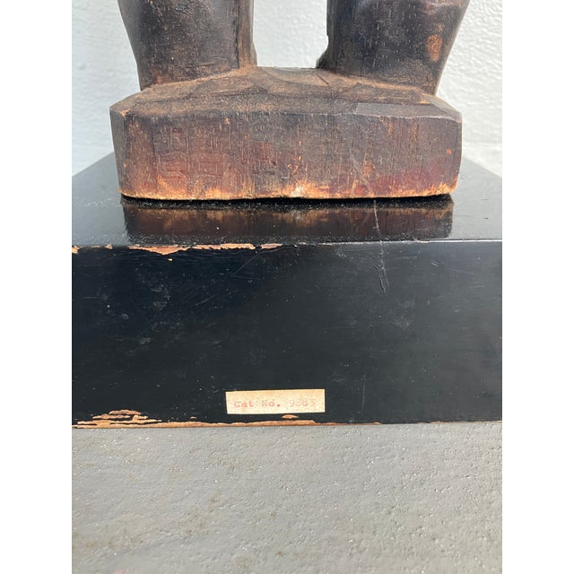 Early 20th Century Large African Carving on Base For Sale - Image 11 of 11