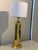 1970s 1970s Clover Lamp Company Faceted Brass Column Table Lamp For Sale - Image 5 of 10