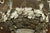 Metal Early 20th Cent. French Two-Tier Chandelier With Vine and Tendril Motif For Sale - Image 7 of 16