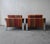 1970s Pair of Milo Baughman Cube Chrome Lounge Chairs For Sale - Image 5 of 10