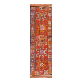 Galerie Shabab Collection Mid-20th Century Turkish Anatolian Tribal Runner For Sale