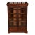Herter Brothers Style Antique Eastlake Victorian Carved Walnut Bookcase, Circa 1880s For Sale