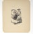 Bold print of "Brotherhood" by Kathe Kollwitz (German, 1867-1945). This piece is one of the Lithographic reproductions of...