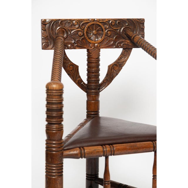 Antique Chair in Pine, 1890s For Sale - Image 5 of 18
