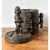 Vintage Boho Carved Figure Tribal Lidded Pot For Sale - Image 9 of 10