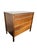 Mid-Century Modern Vintage John Stuart Mid-Century Modern Walnut Four-Drawer Dresser by John Stuart – Walnut Chest With Steel Edge Pulls, Circa 1970s For Sale - Image 3 of 18