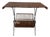 Wicker Coffee Table with Magazine Rack For Sale