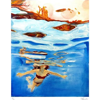 Maude Ovize, Undulating Colors, 2025, Silkscreen Print For Sale