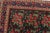 Vintage Afshar Rug 5'4'' X 8'3'' Black Wool Traditional Hand-Knotted Carpet For Sale In Philadelphia - Image 6 of 15