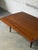 Teak Extendable Rectangular Coffee Table With Two Leaves Vintage Mid-Century Modern 1960s For Sale - Image 10 of 10
