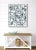 Belonging No. 23 is a vertically oriented abstract painting defined by high-contrast black and white tones, layered...