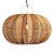 Handmade split stain rattan pumpkin lantern. Overall measurements are 40" x 40" x 25" with 5" top ring. Each lantern may...